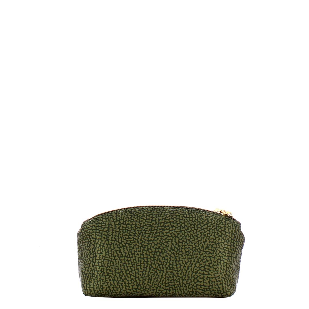 Borbonese Busta Small in tessuto riciclato Alloro - 3