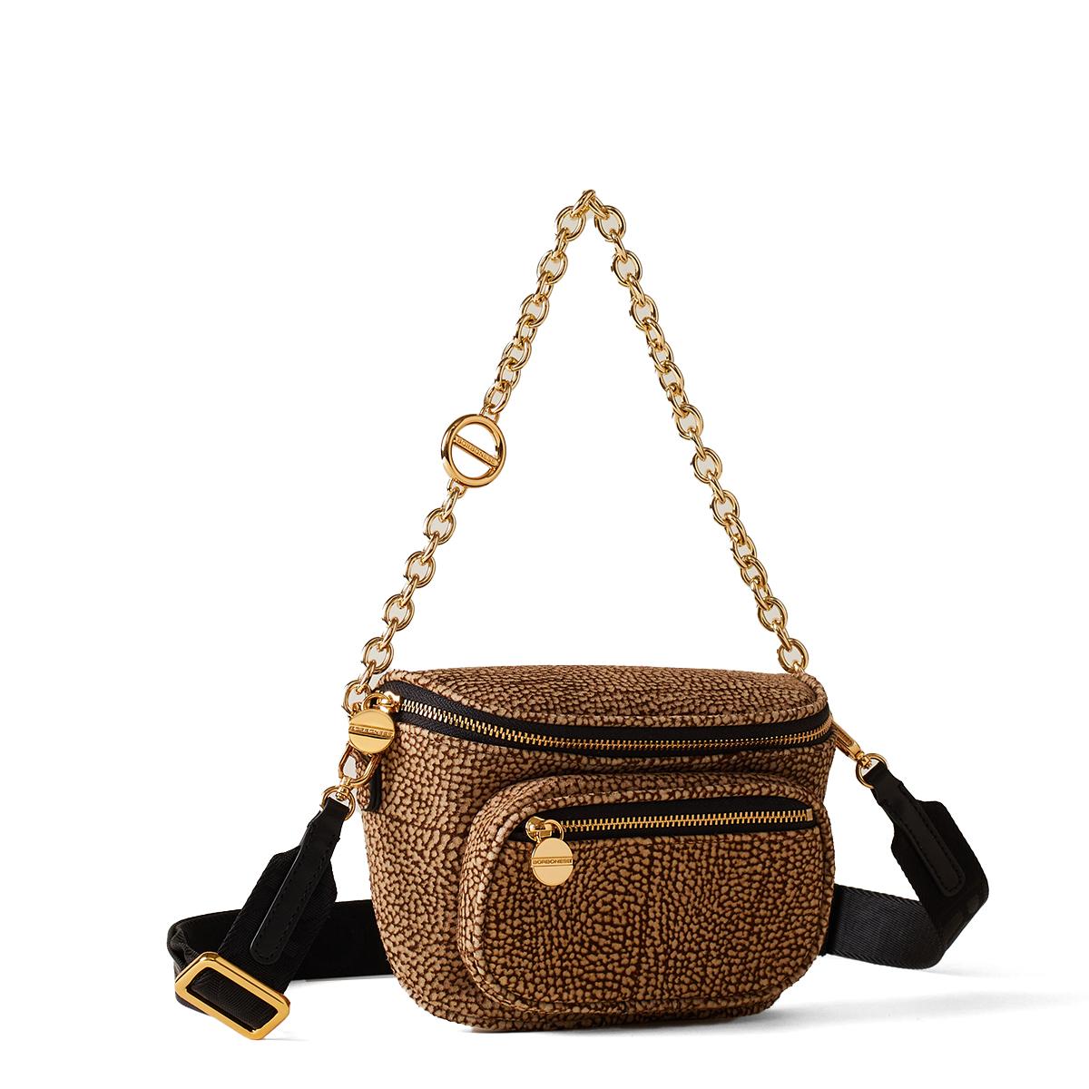 Borbonese Marsupio Coquille in pelle OP Naturale - 2