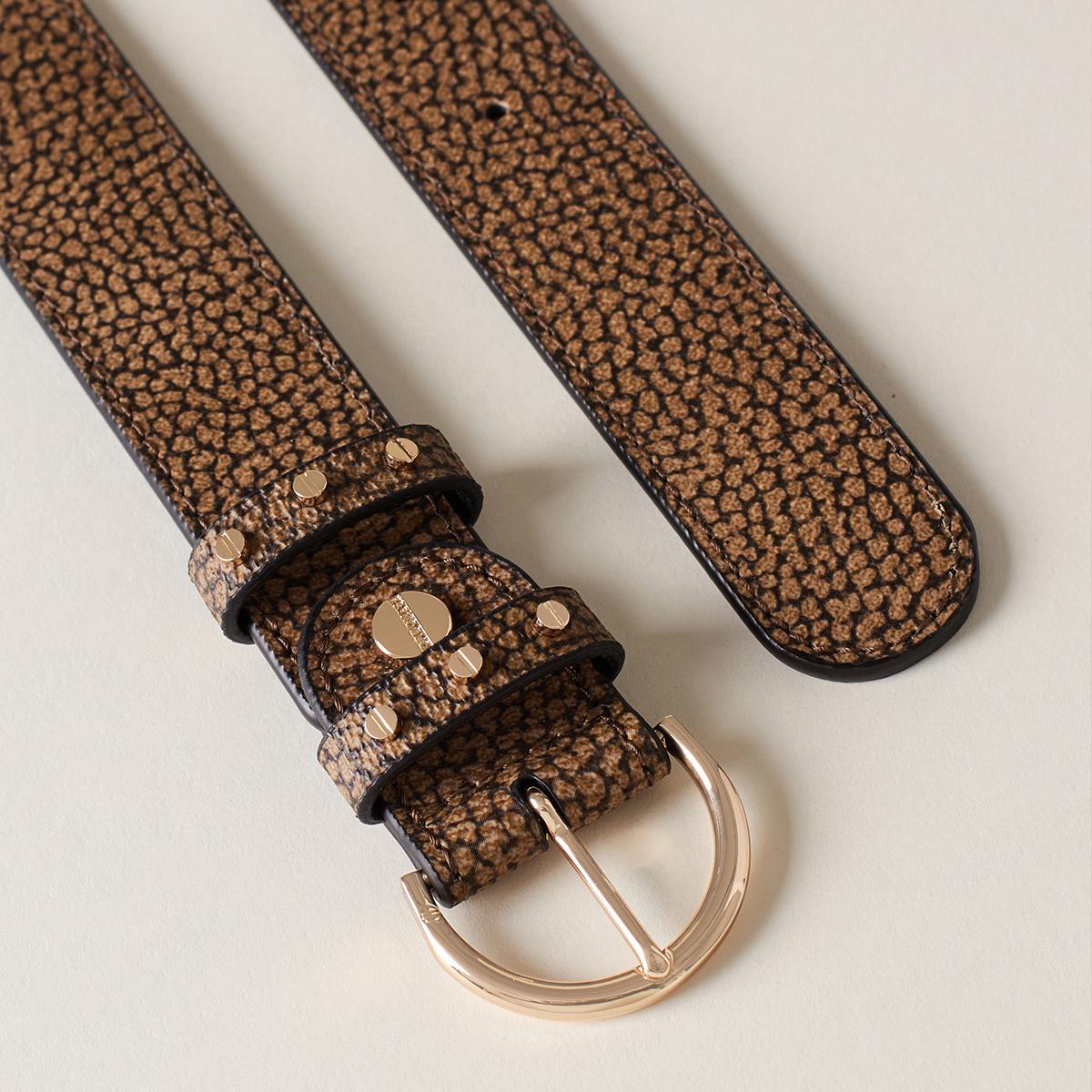 Borbonese Cintura Stondata OP Naturale Nero - 3