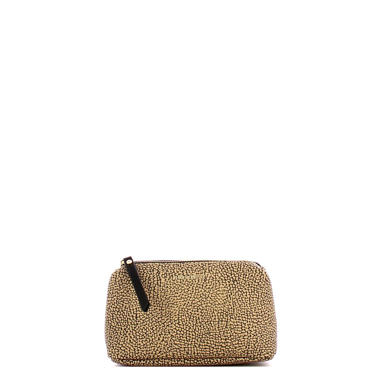 Borbonese Bustina Small OP Naturale Nero - 1