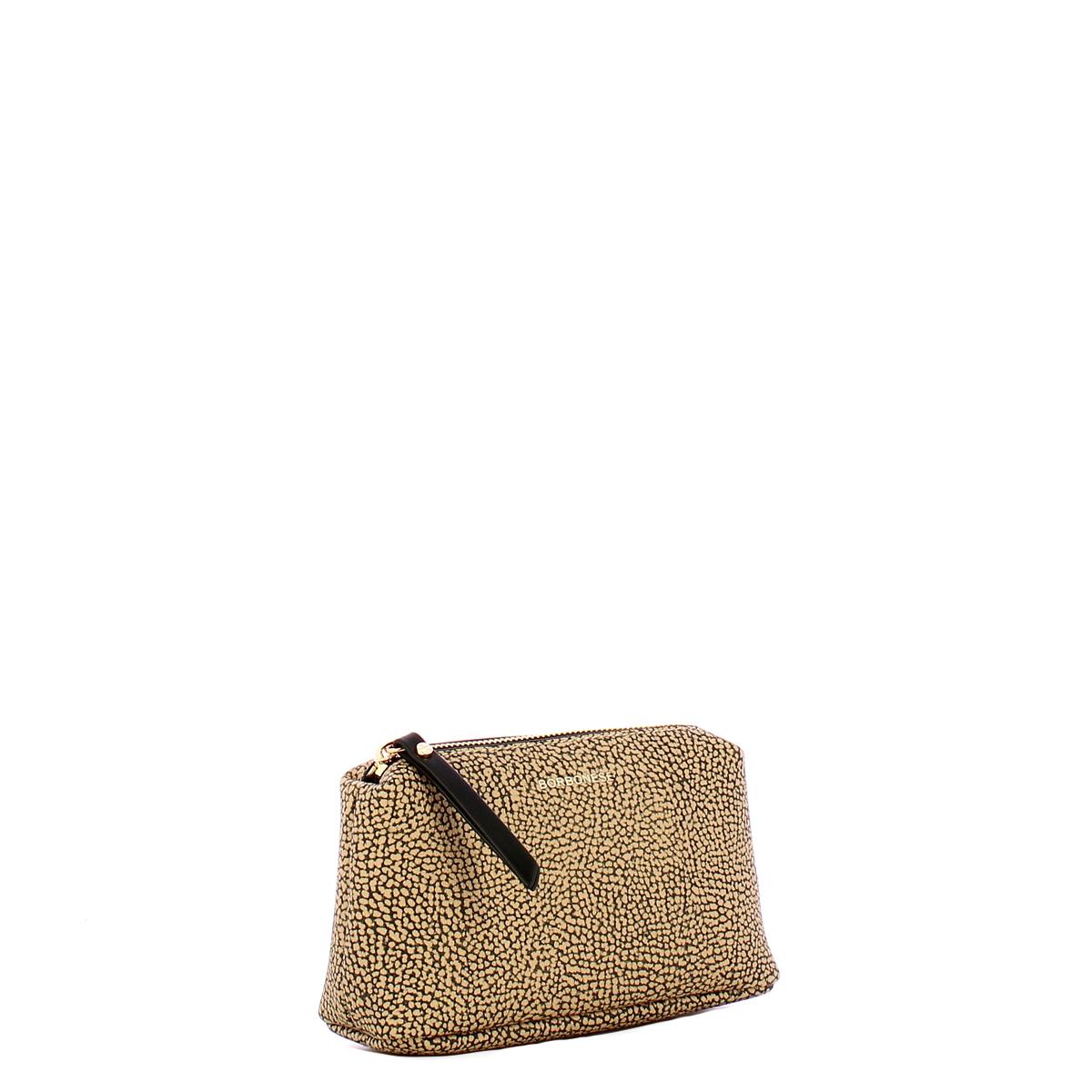 Borbonese Bustina Small OP Naturale Nero - 2