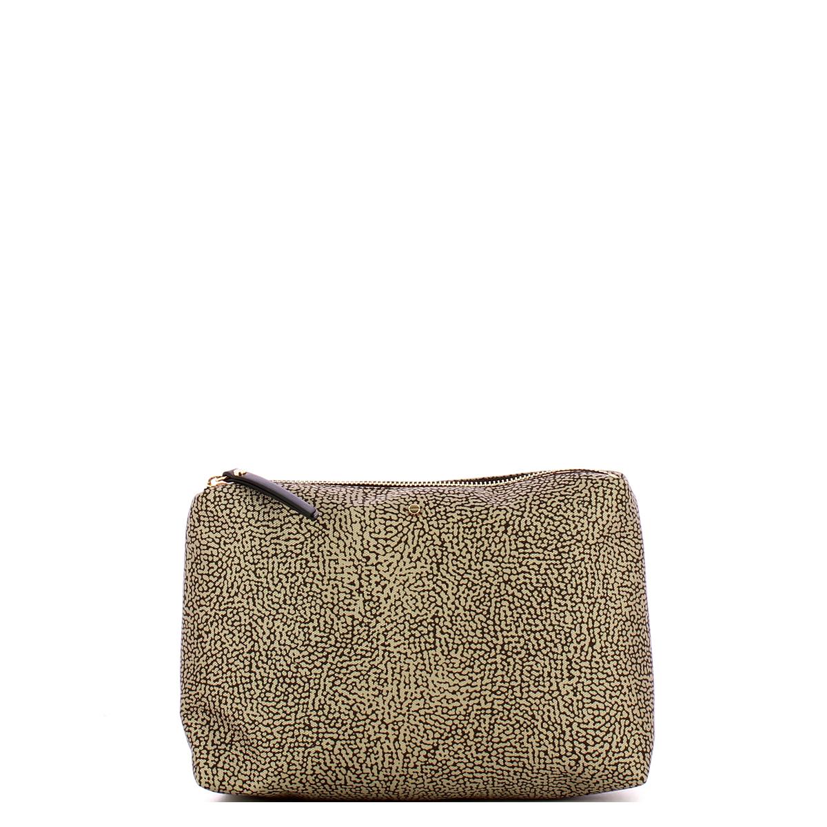 Borbonese Bustina Medium OP Naturale Nero - 1