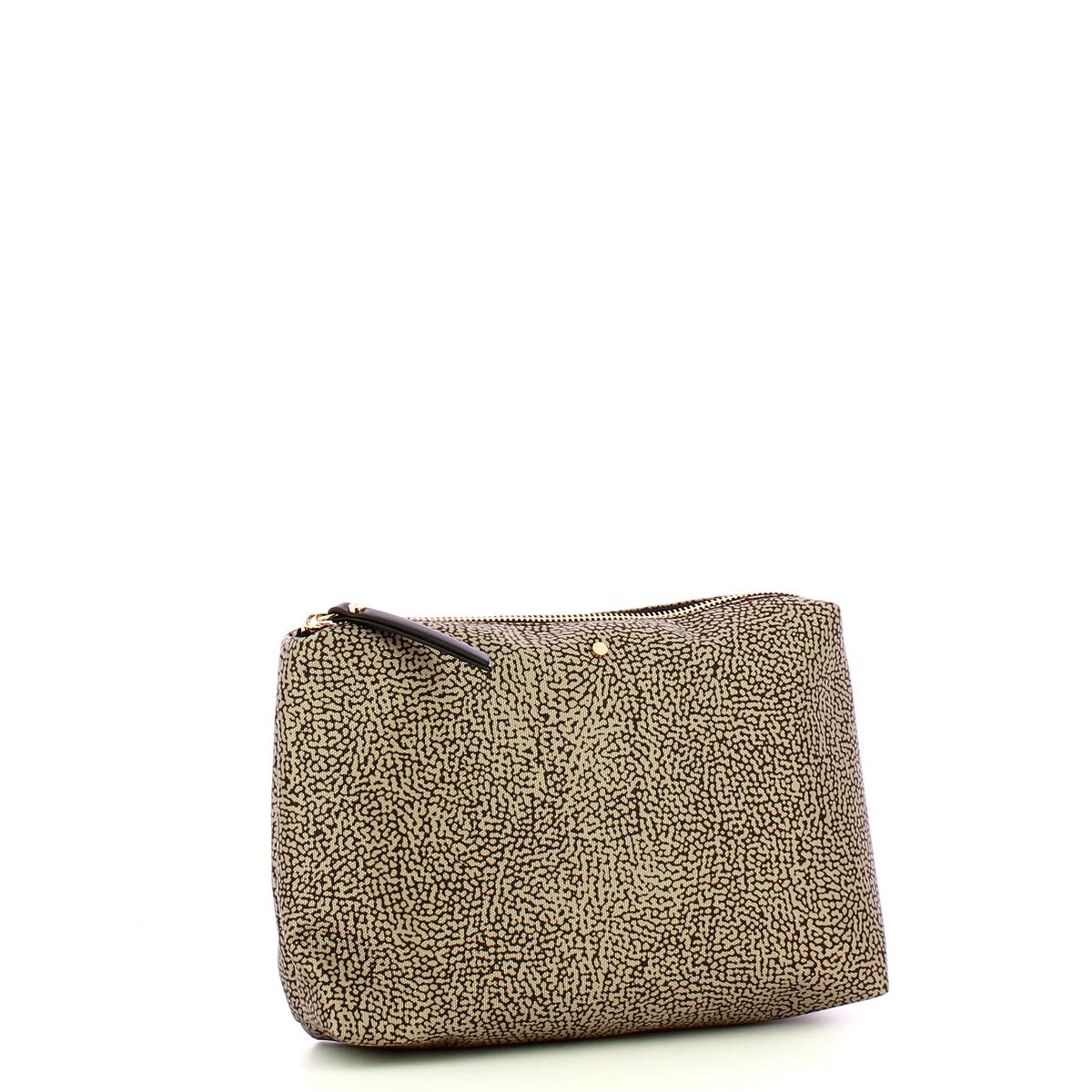 Borbonese Bustina Medium OP Naturale Nero - 2