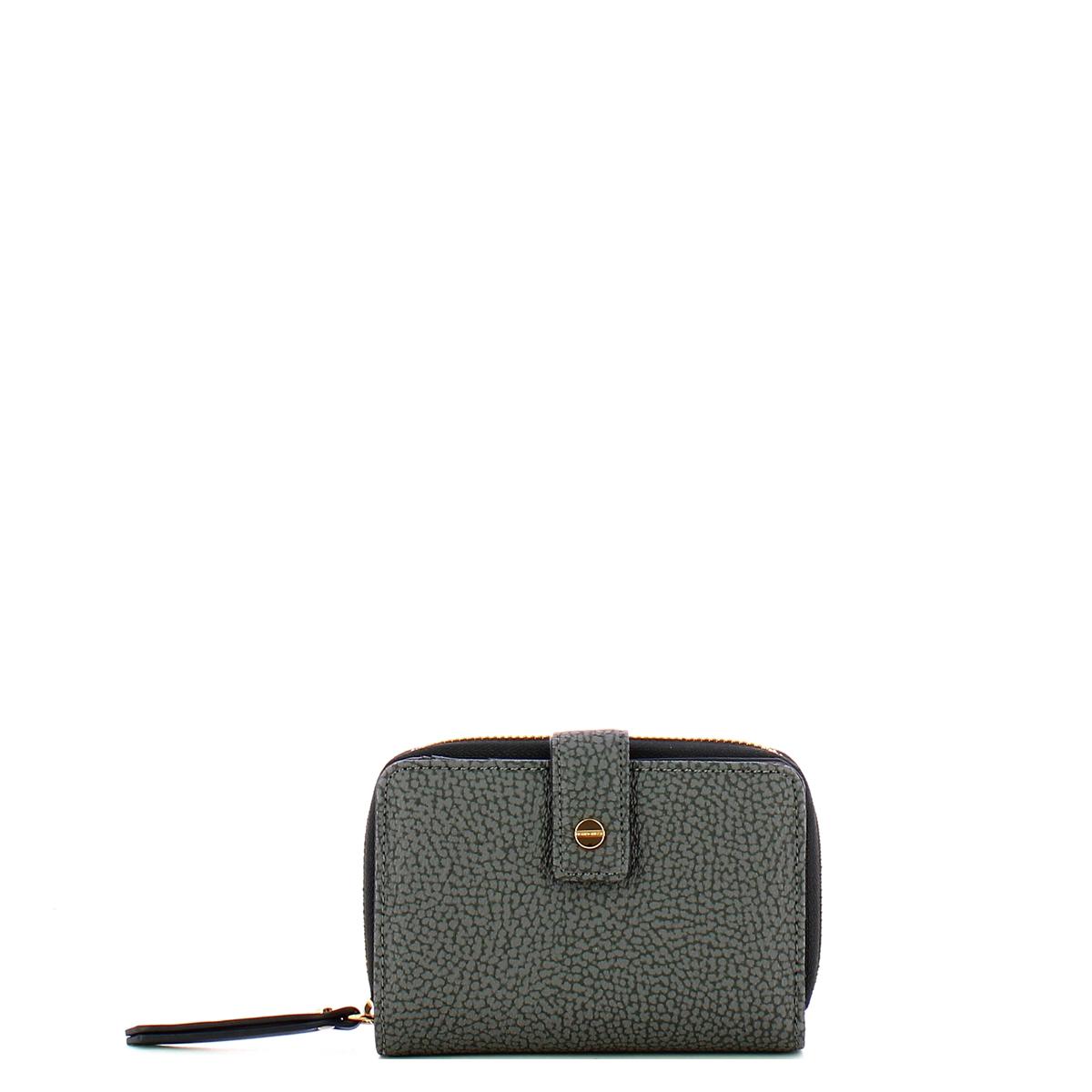 Borbonese Portafoglio Medium Ardesia - 1