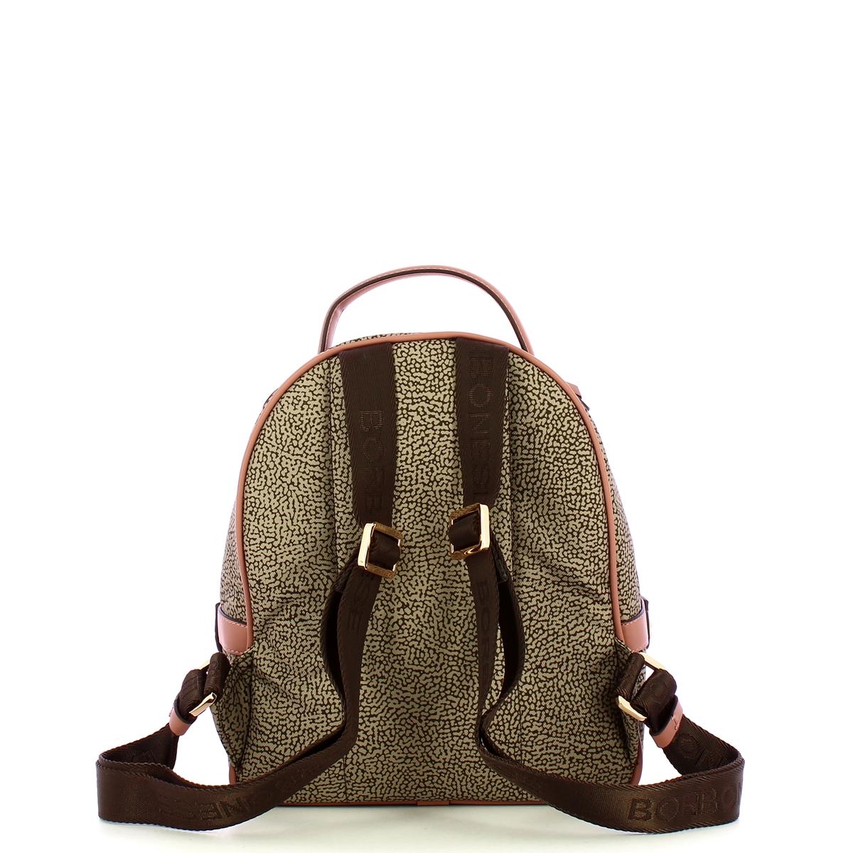 Borbonese Zainetto Small OP Naturale Cipria - 3