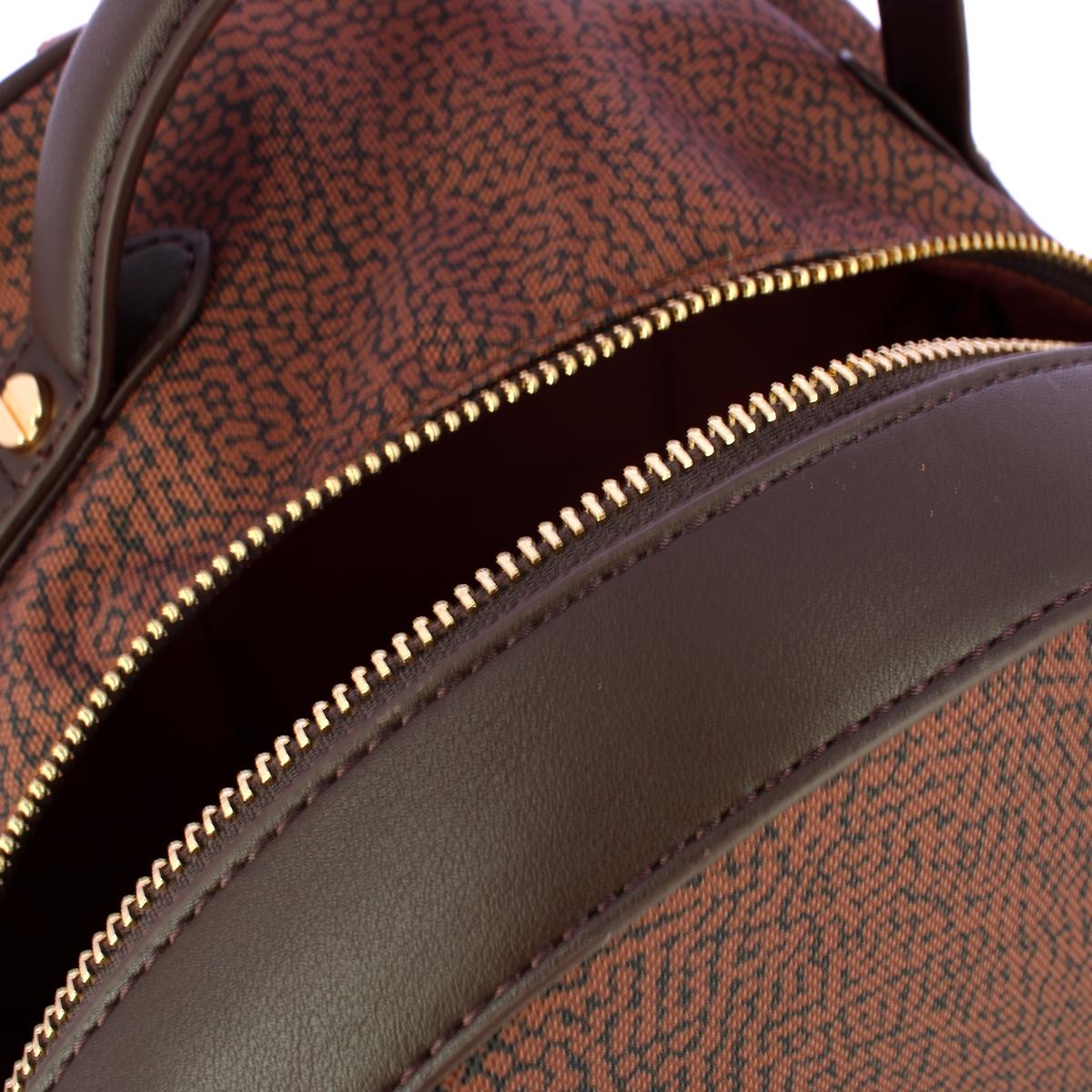 Borbonese Zaino Medium Terracotta - 4