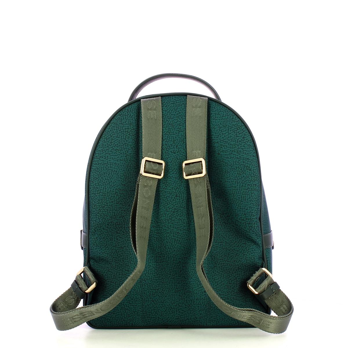 Borbonese Zaino Medium Ottanio - 3