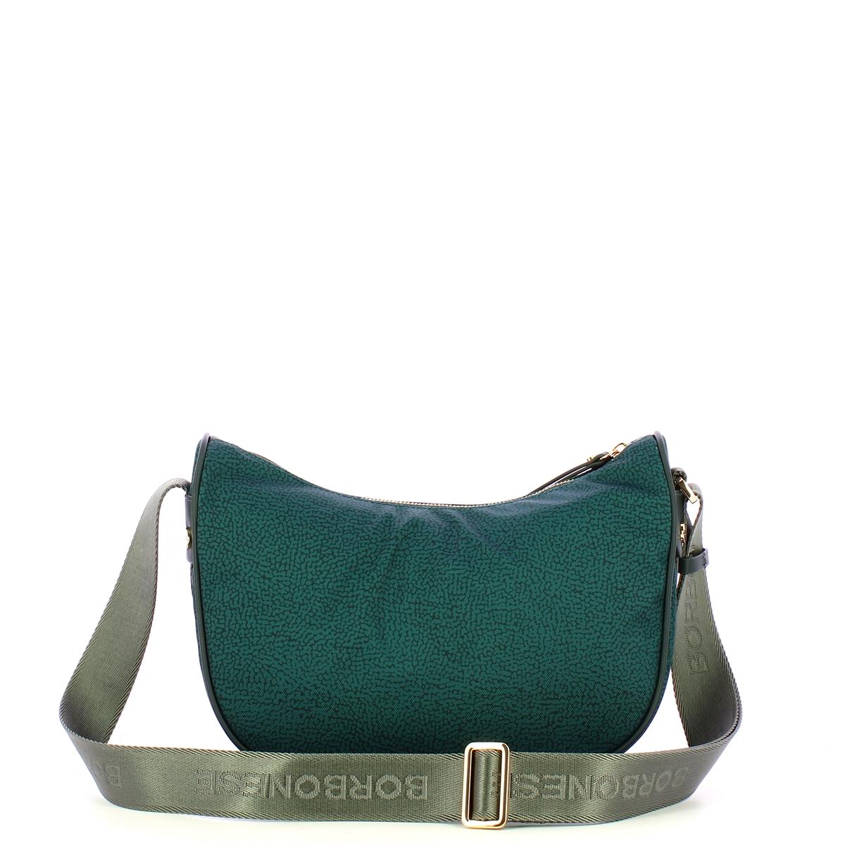 Borbonese Tracolla Luna Bag Small Ottanio - 3