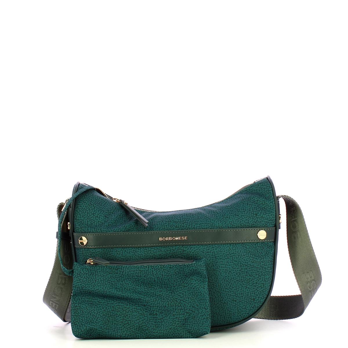 Borbonese Tracolla Luna Bag Small Ottanio - 4