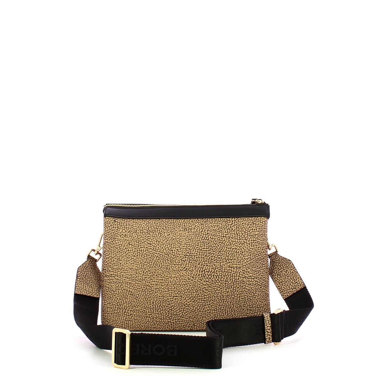 Borbonese Cross Over Bag Small OP Naturale Nero - 3