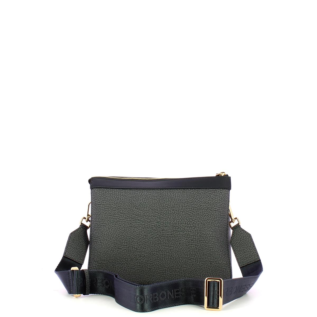 Borbonese Cross Over Bag Small Ardesia - 3