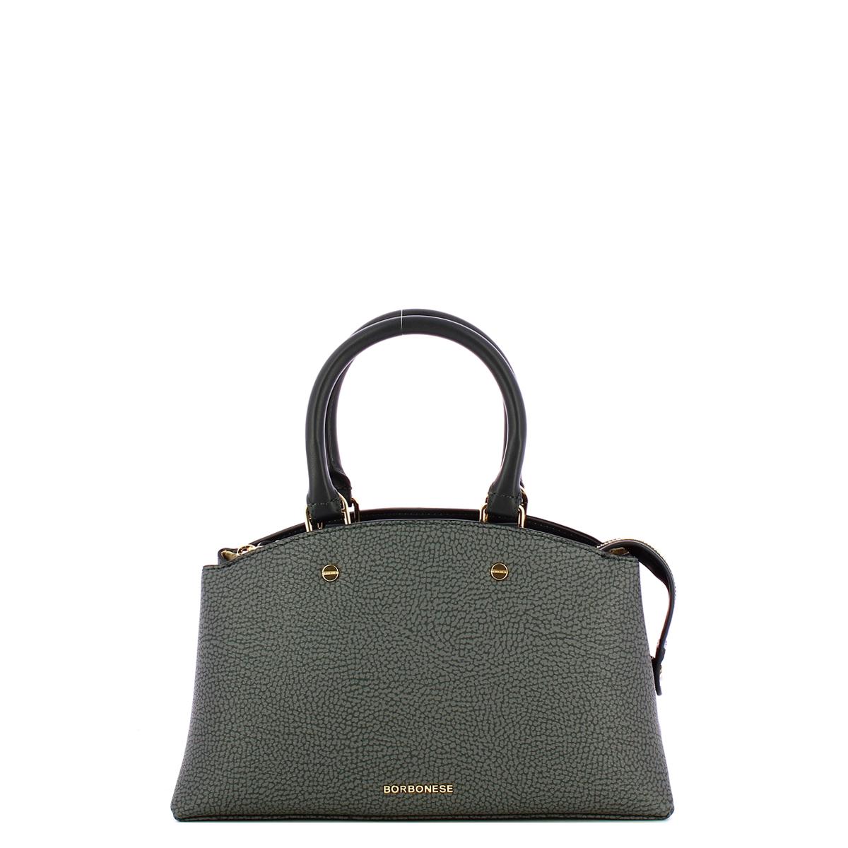 Borbonese Borsa a mano Small Ardesia - 1