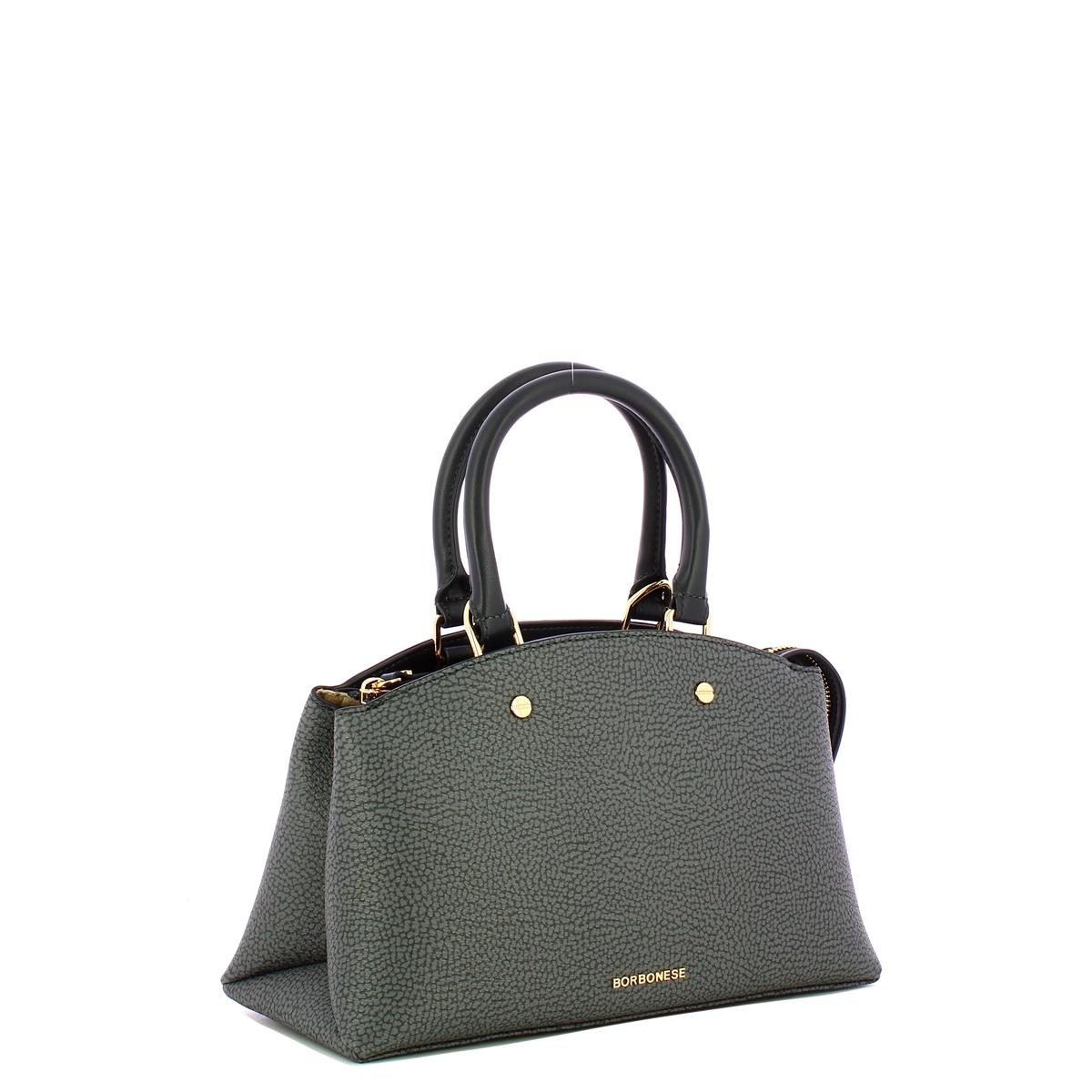 Borbonese Borsa a mano Small Ardesia - 2