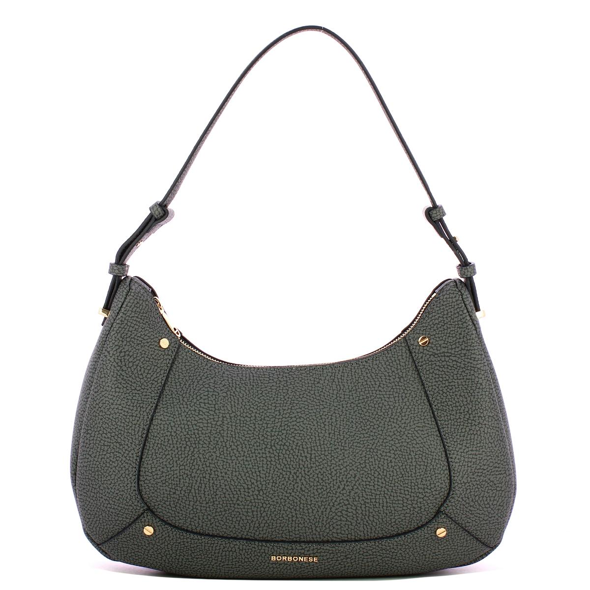 Borbonese Sottospalla Hobo Medium Ardesia - 1