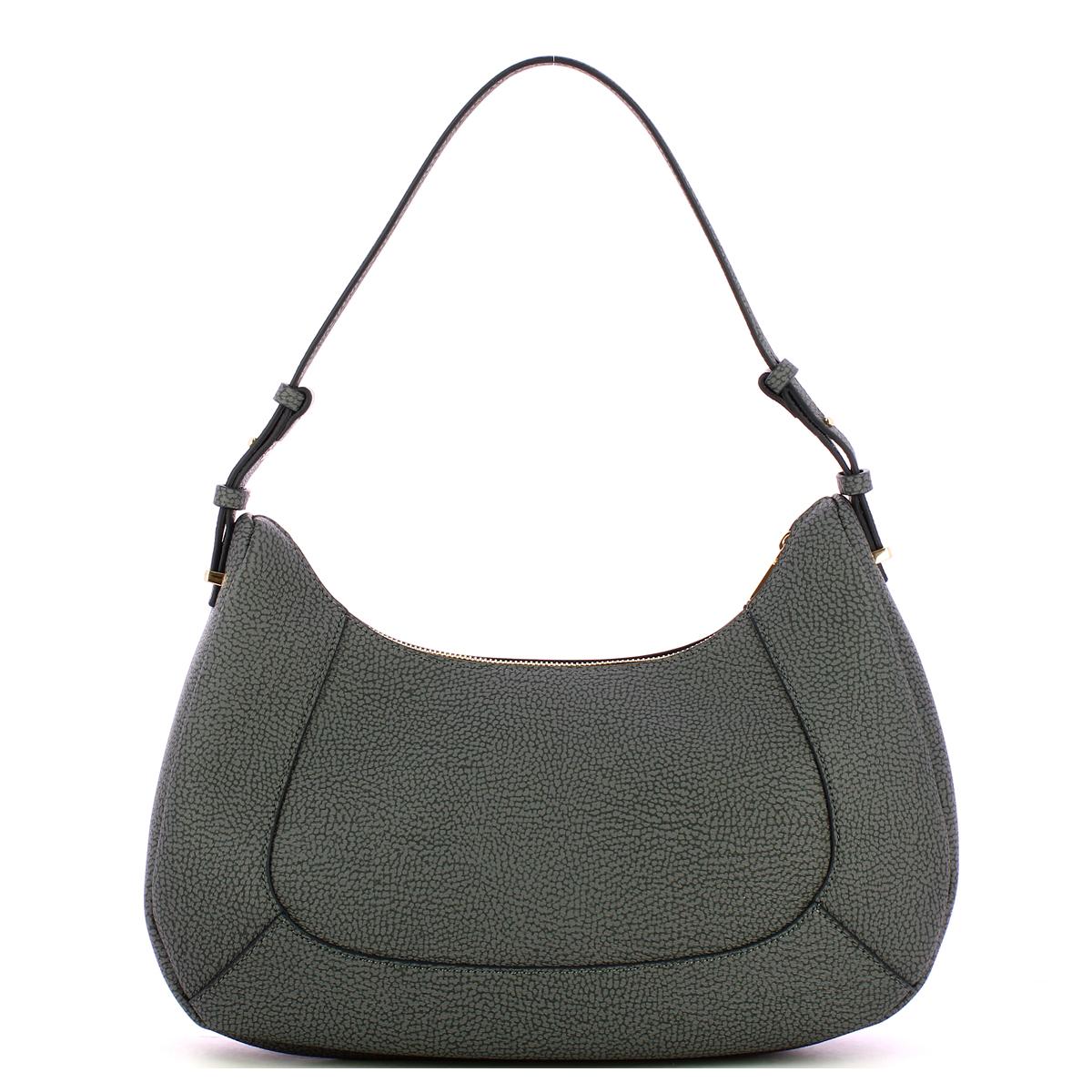 Borbonese Sottospalla Hobo Medium Ardesia - 3