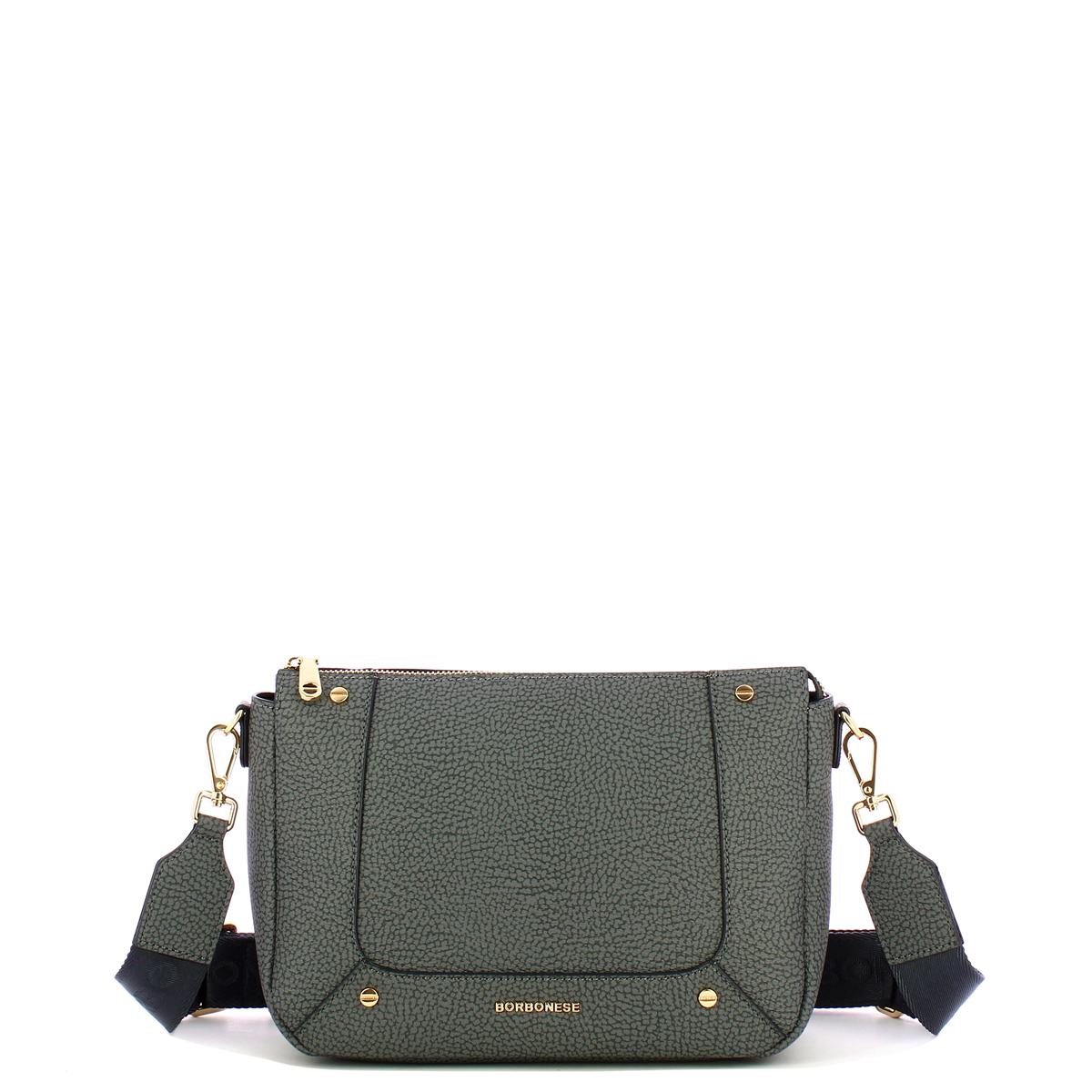 Borbonese Cross Over Small Ardesia - 1