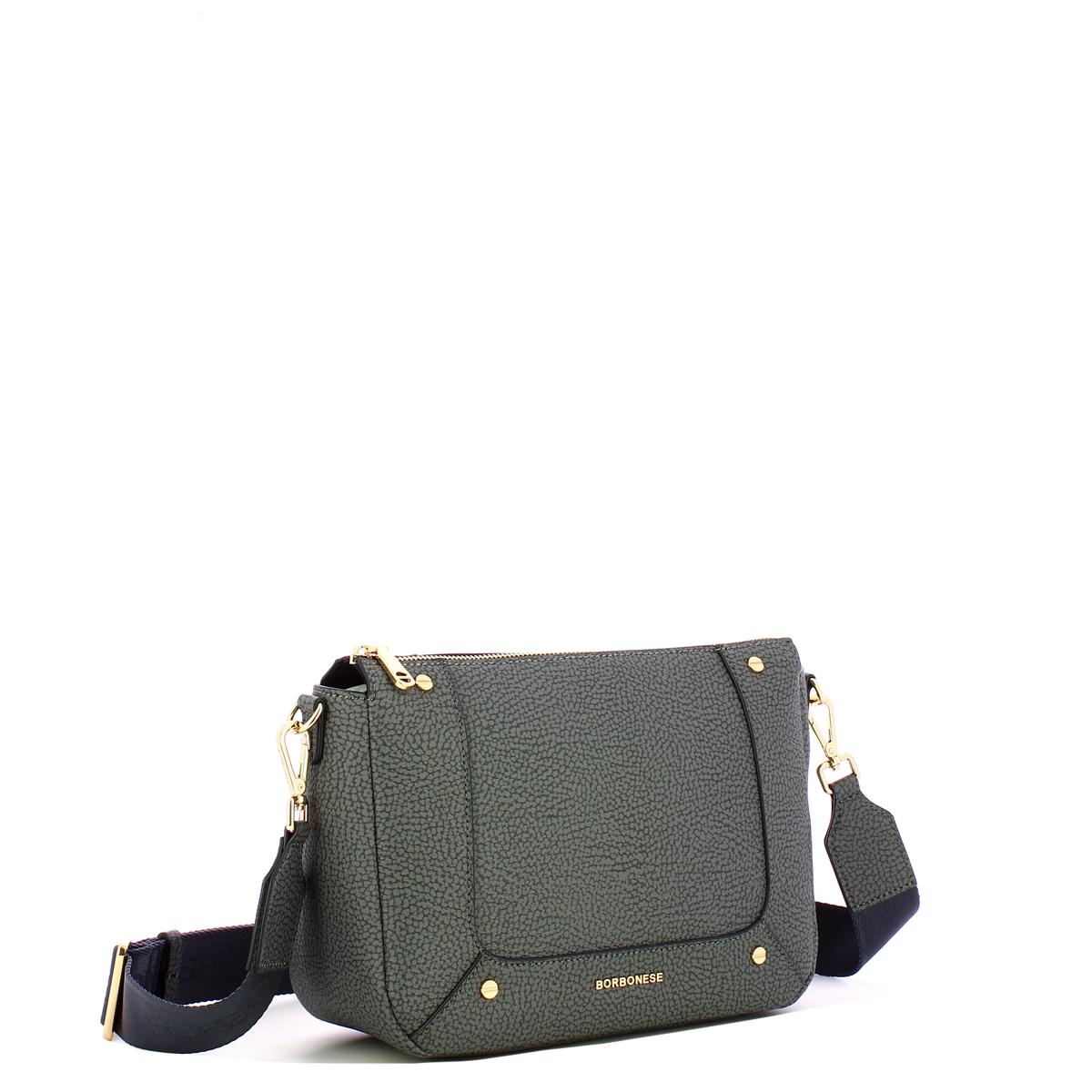 Borbonese Cross Over Small Ardesia - 2