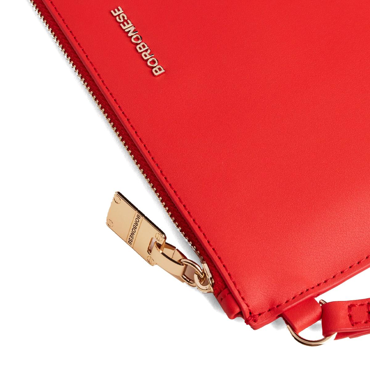 Borbonese Busta in pelle Cherry - 3