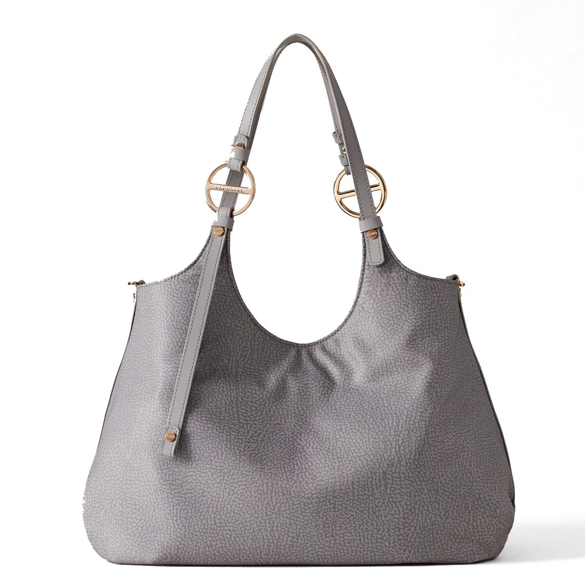 Borbonese Borsa a spalla Medium Cloud - 1