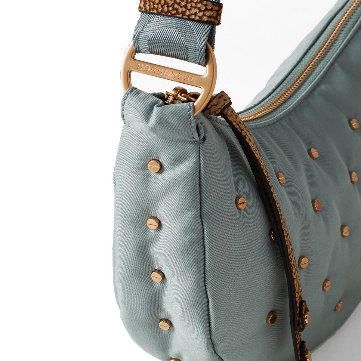 Borbonese Mini Borsa Luna Bag Colette Edera OP Naturale - 4