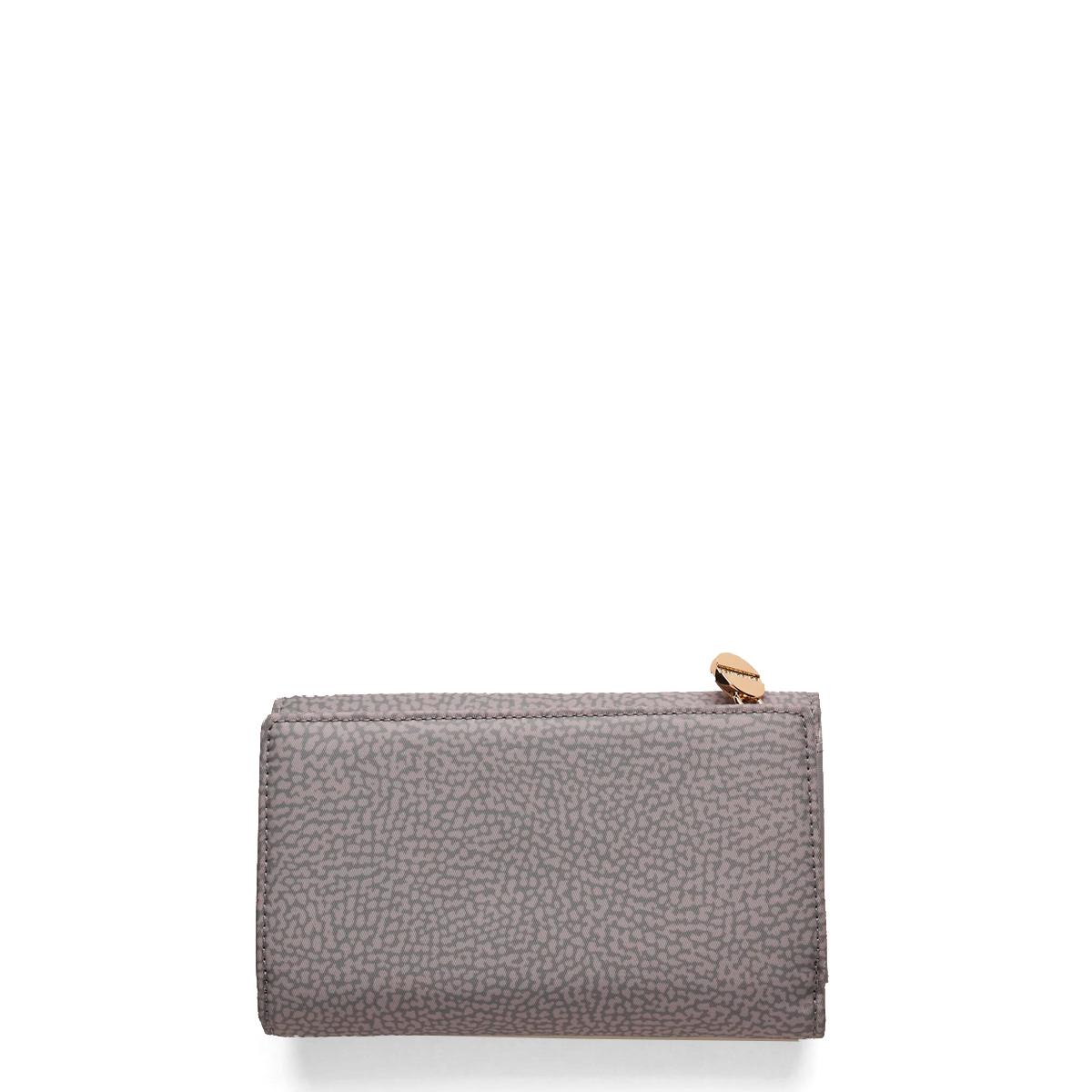 Borbonese Portafoglio Medium RFID in Nylon Riciclato Cloud - 2