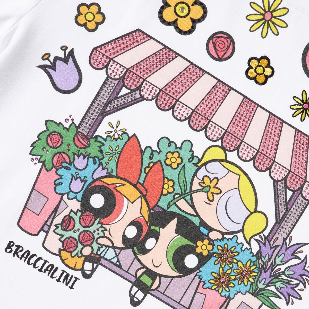 Braccialini T-Shirt Superchicche Bianco - 2