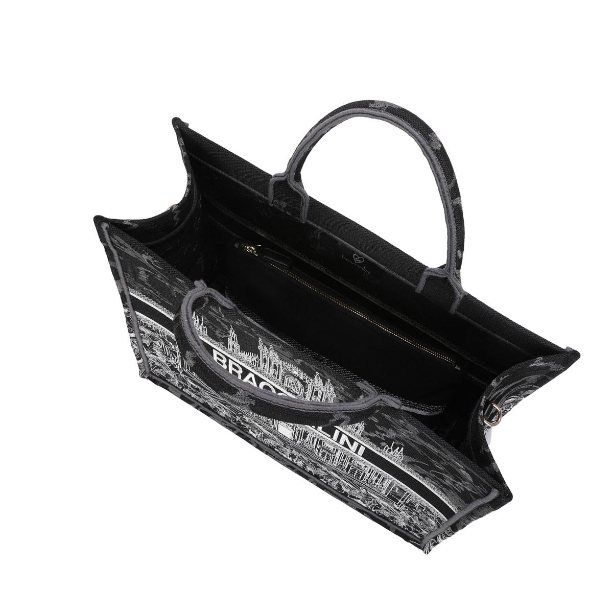 Braccialini Borsa a mano Grande Queen Milano - 3