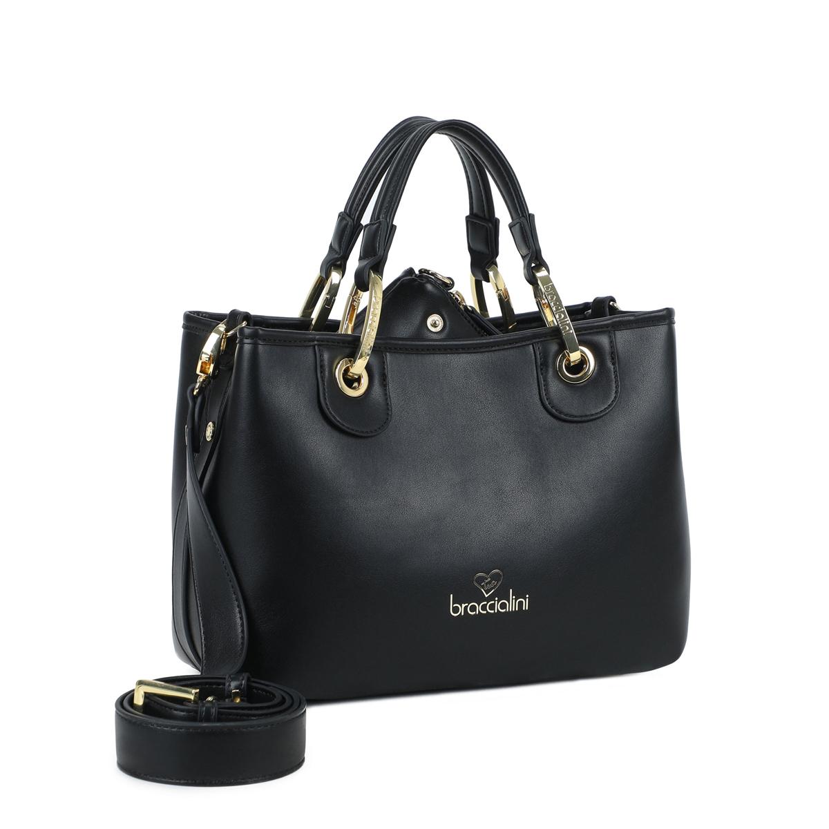 Braccialini Borsa a mano Beth Media Nero - 2