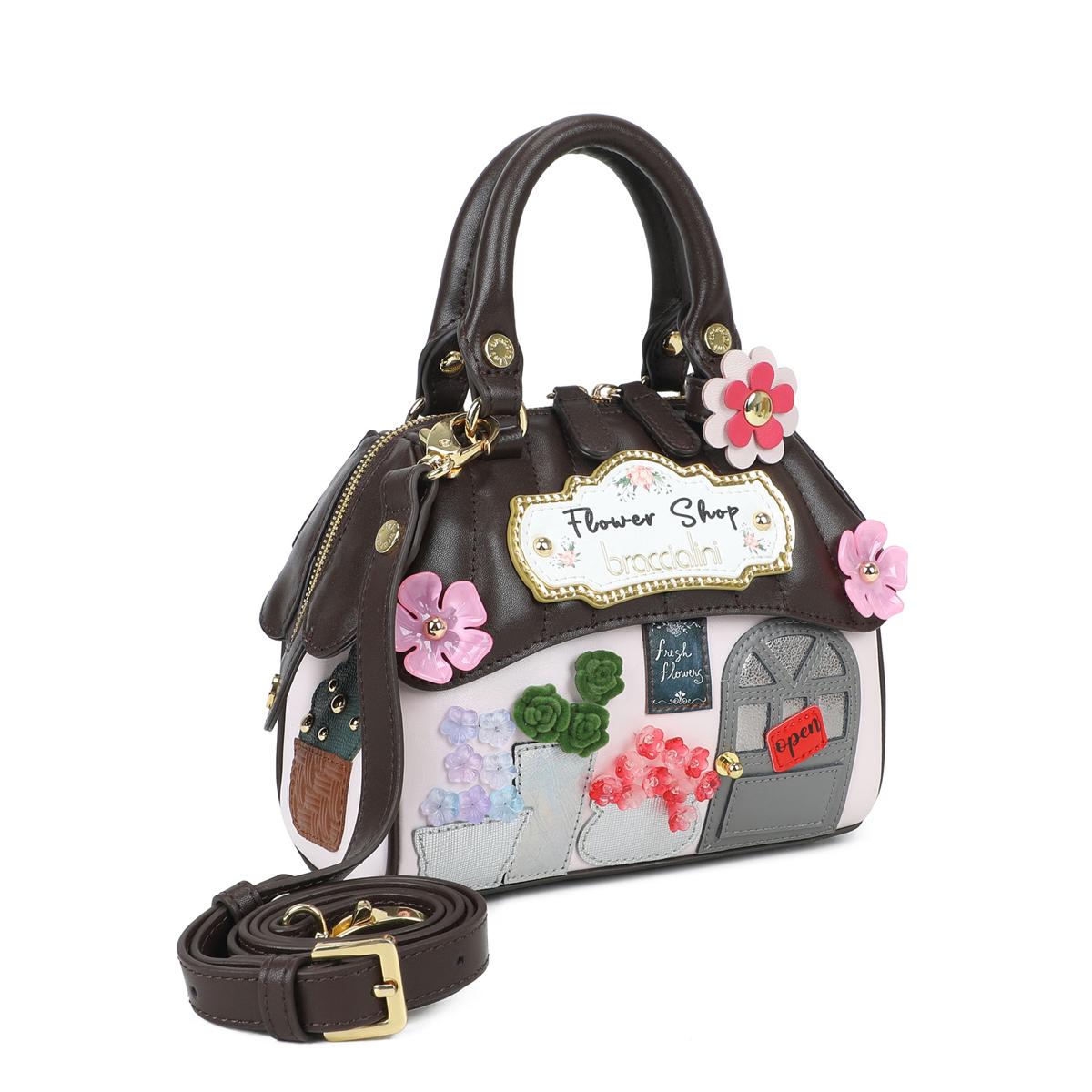 Braccialini Borsa a mano Shape Flower Shop - 2
