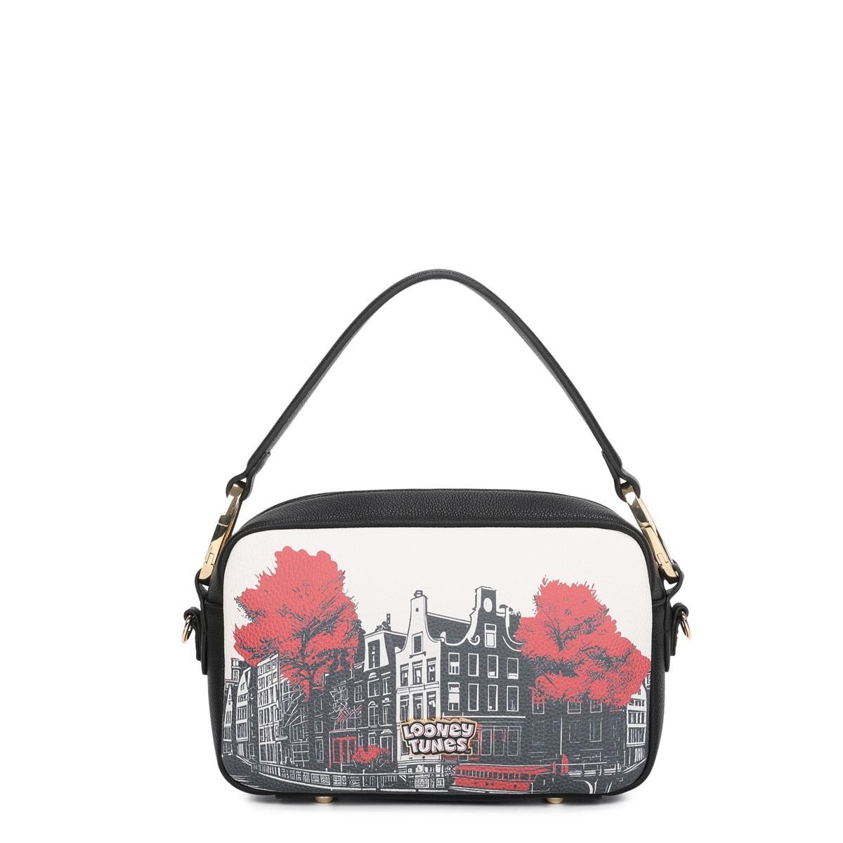 Braccialini Borsa a mano Cartoline Gatto Silvestro - 3