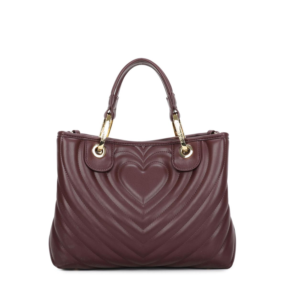 Braccialini Borsa a mano Beth Matelassé Media Bordeaux - 3