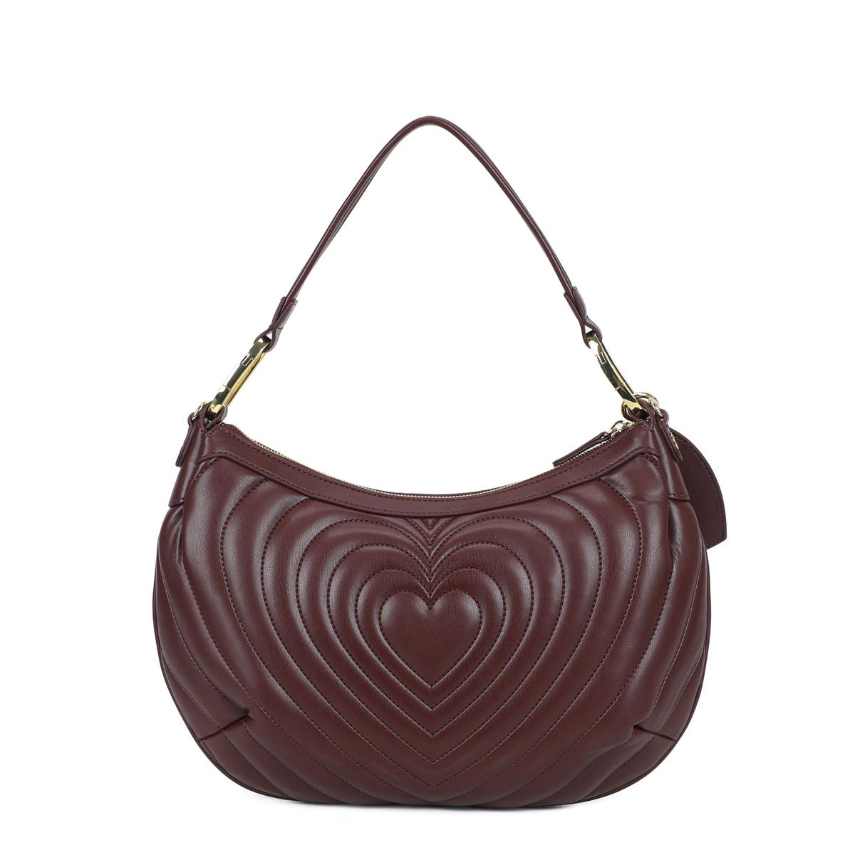 Braccialini Borsa a spalla Beth Matelassé Bordeaux - 3