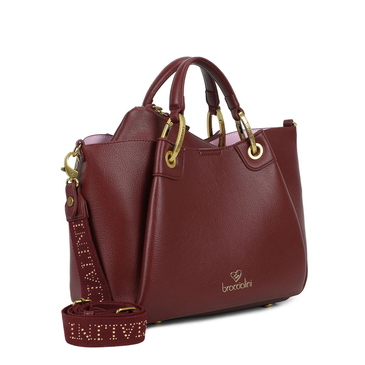 Braccialini Borsa a mano Media Amy Bordeaux - 2