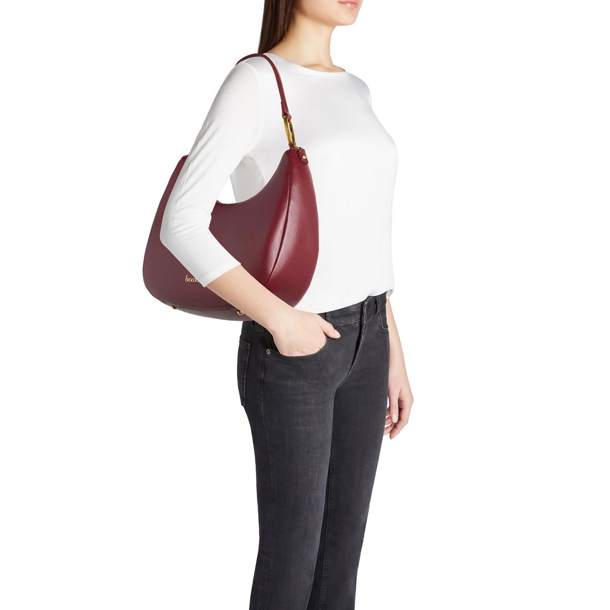 Braccialini Borsa a spalla Amy Bordeaux - 5