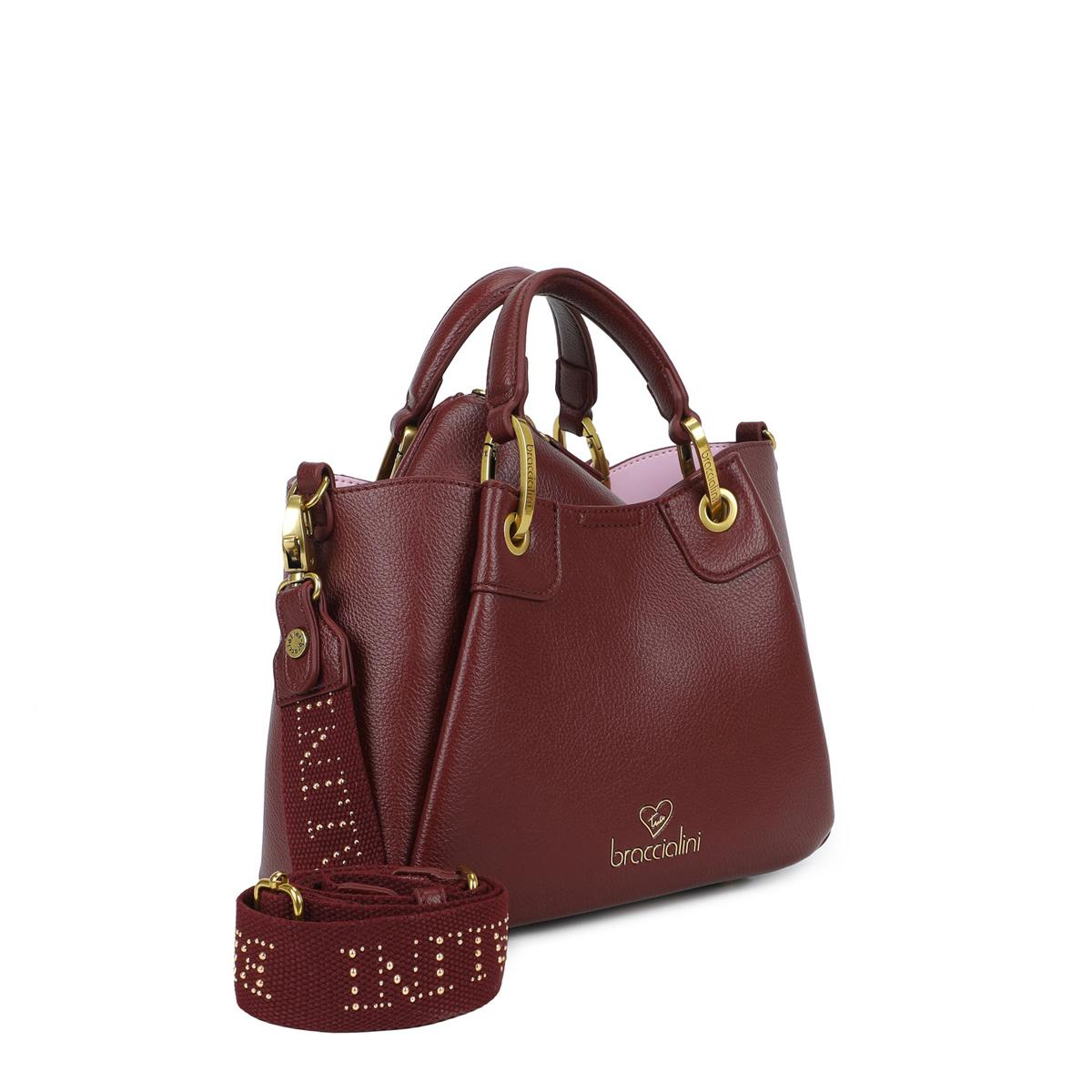 Braccialini Borsa a mano Piccola Amy Bordeaux - 2