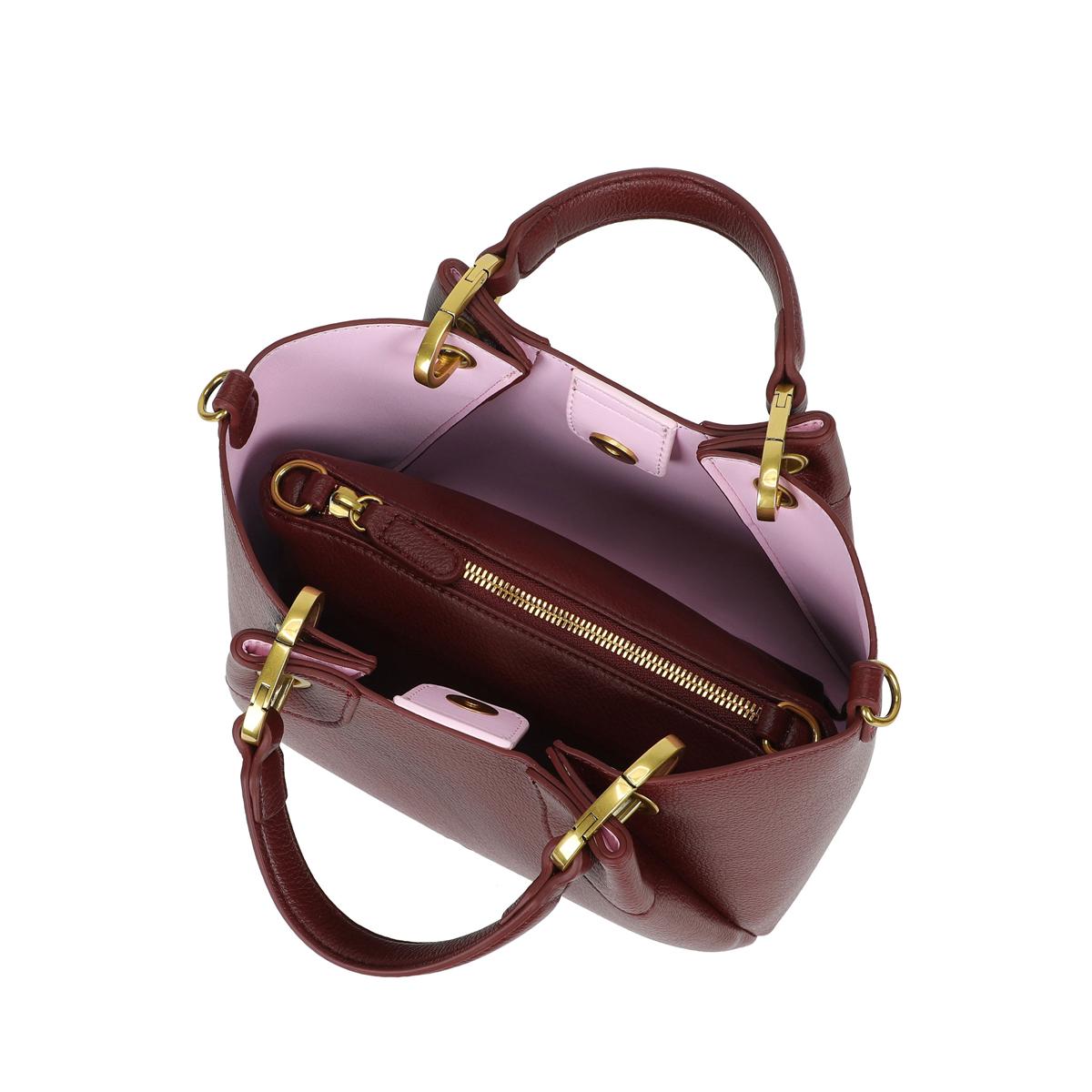 Braccialini Borsa a mano Piccola Amy Bordeaux - 4
