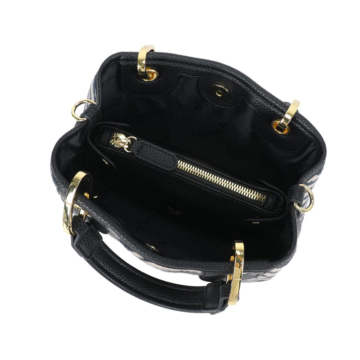 Braccialini Borsa a mano Beth Animalier Piccola Zebra - 4