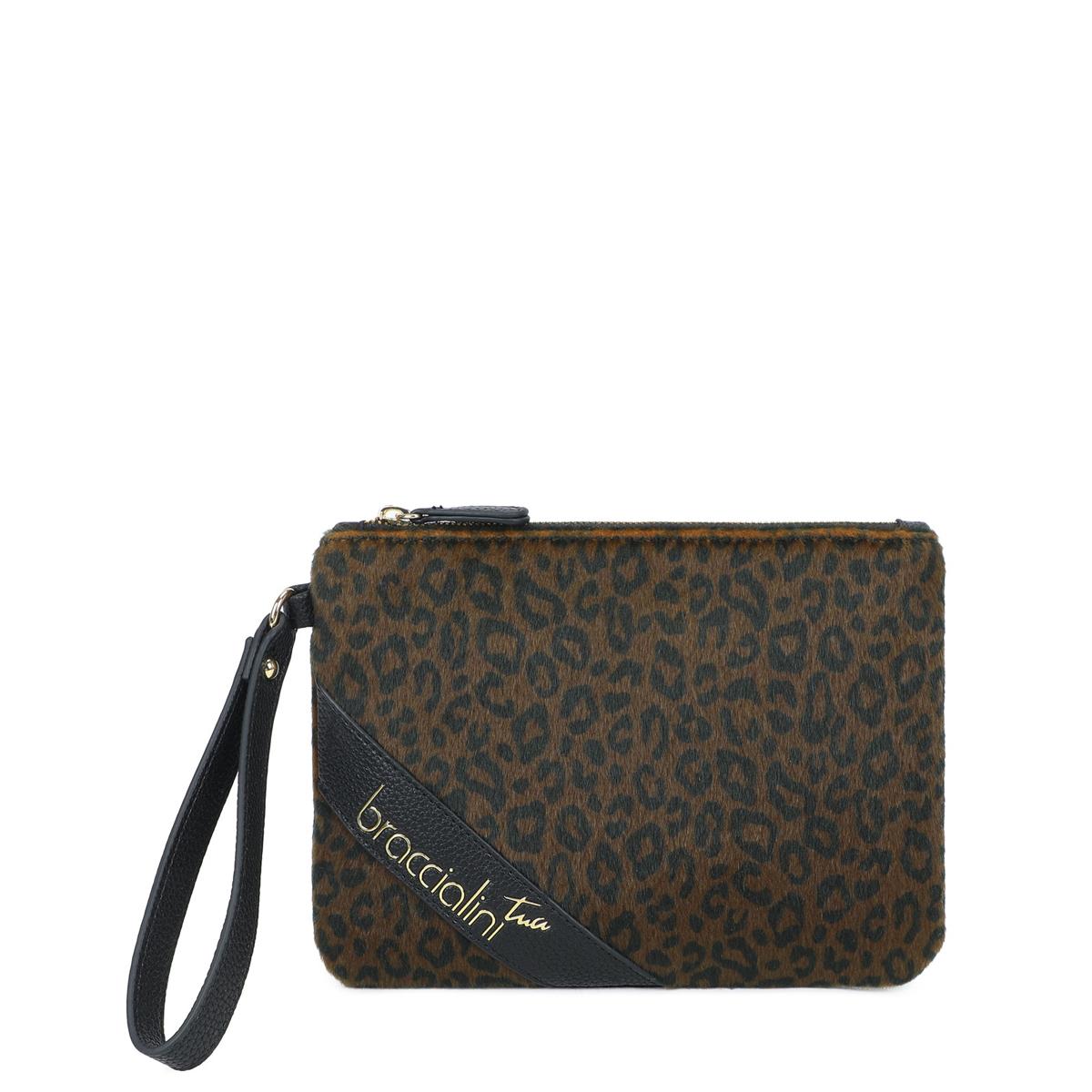 Braccialini Pochette Milly Animalier Leopard - 1