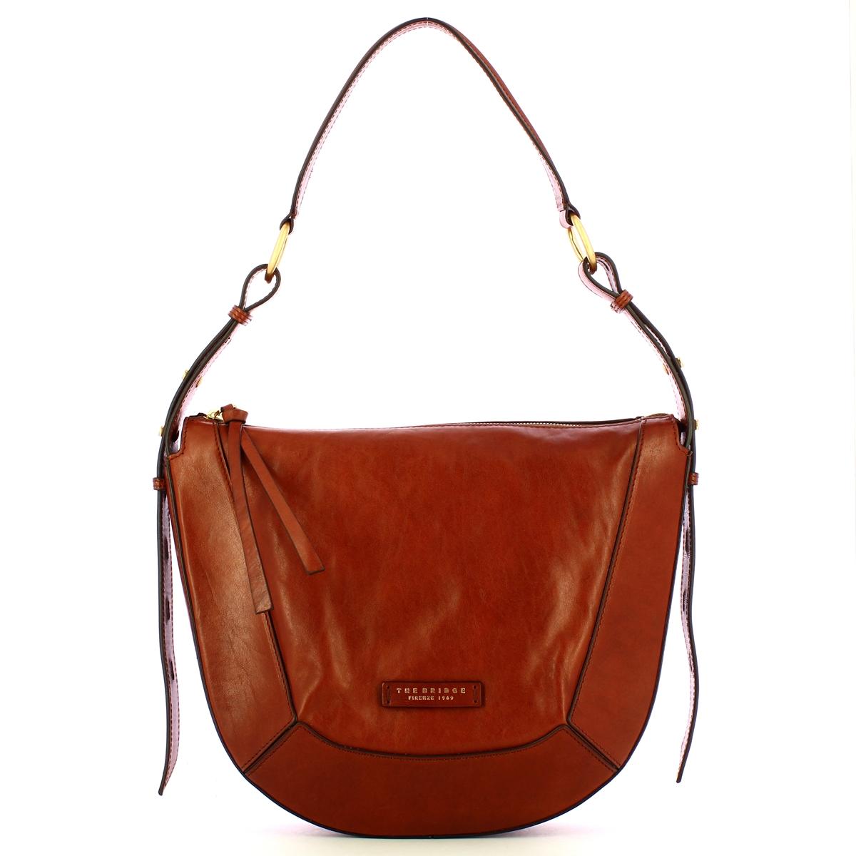 The Bridge Borsa a spalla Fedora Marrone - 1
