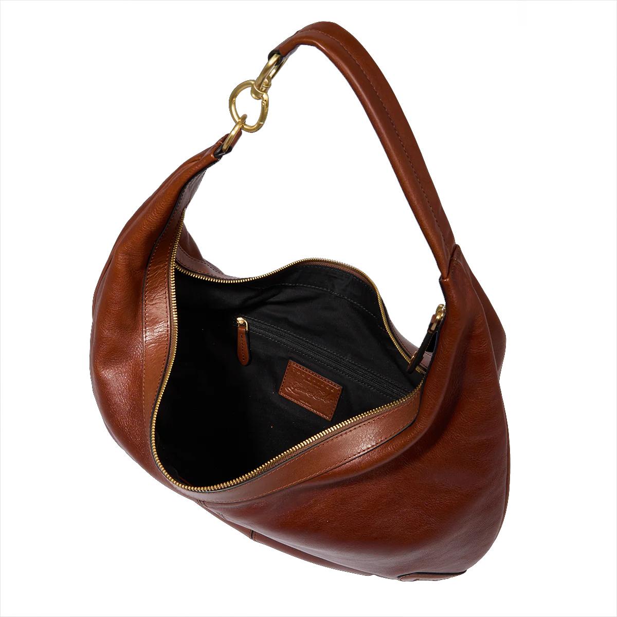 The Bridge Hobo Bag Flavia Grande Marrone - 5