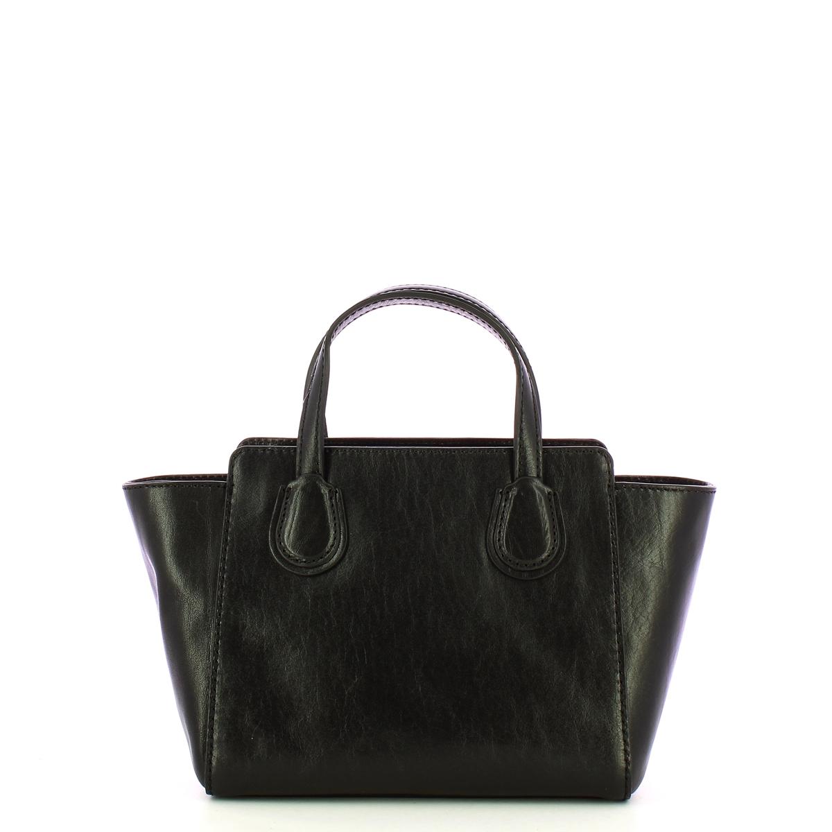 The Bridge Elettra Nero Oro Handbag - 3
