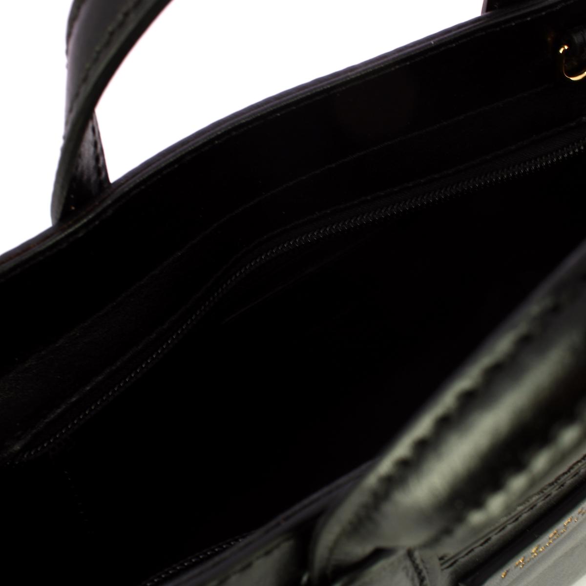 The Bridge Elettra Nero Oro Handbag - 5