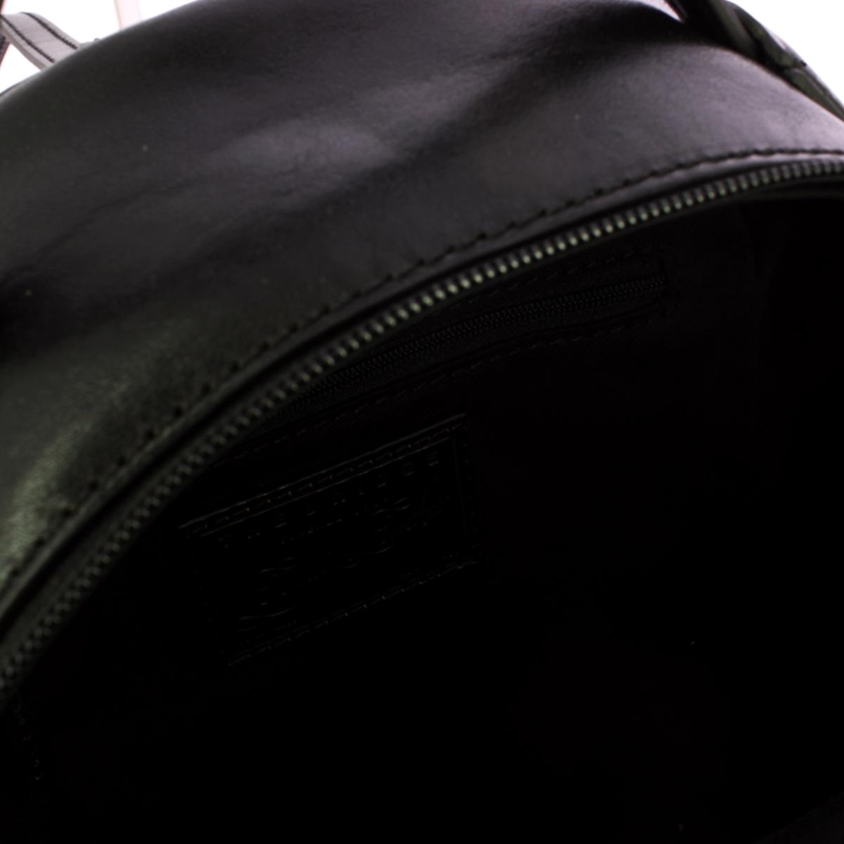 The Bridge Elettra Nero Oro Small Backpack - 4