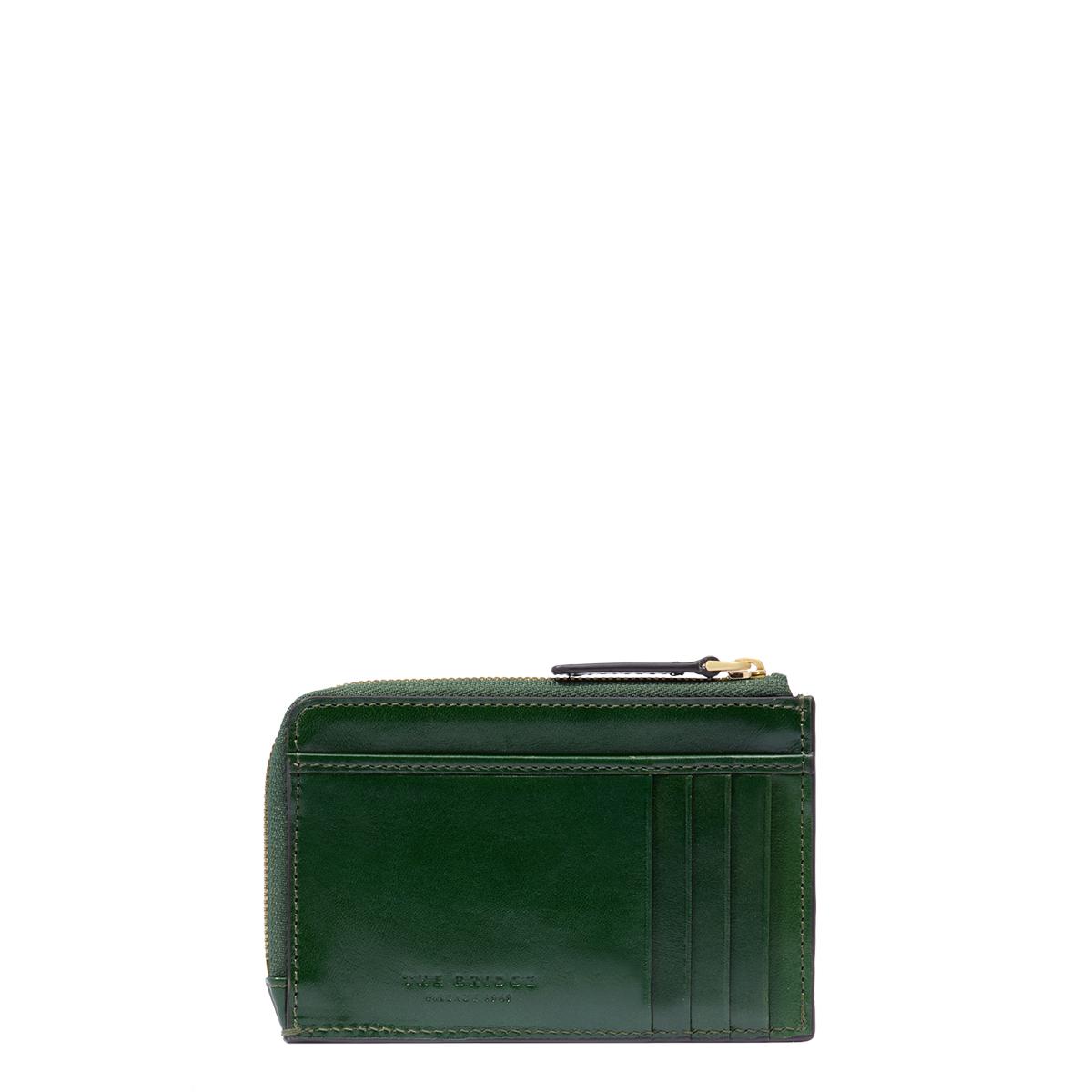 The Bridge Bustina Porta Carte di Credito Stodo Verde Inglese - 2