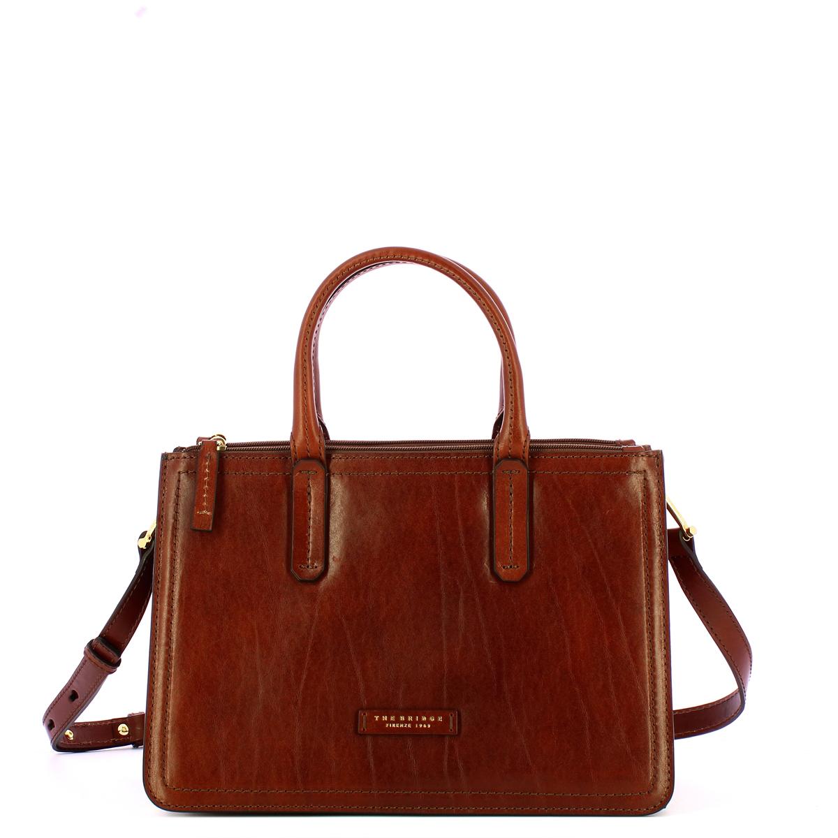 The Bridge Beatrice Tote Bag Marrone Oro - 1