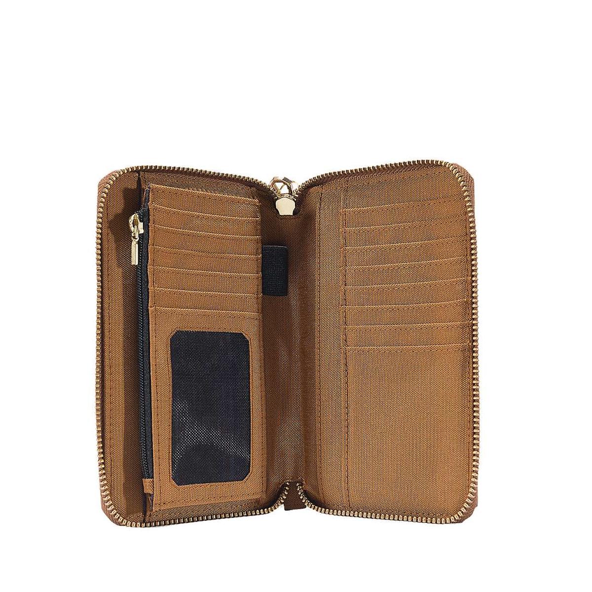 Carhartt Portafoglio Duck Lay Brown - 4