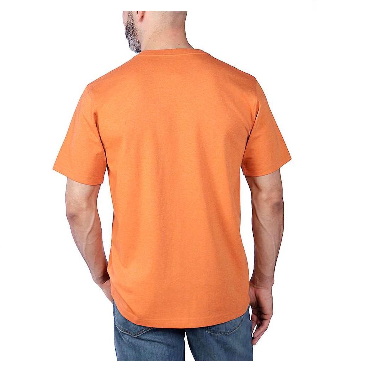Carhartt T-Shirt Logo Graphic Marmalade Heather - 2