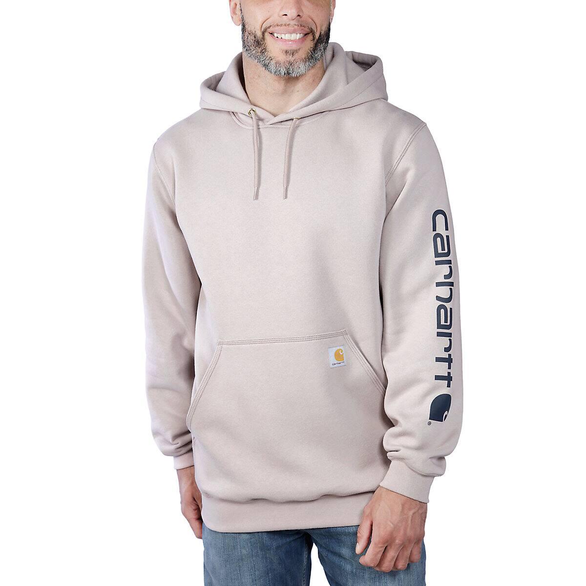 Carhartt Felpa Midweight Logo Sleeve Graphic Mink - 1