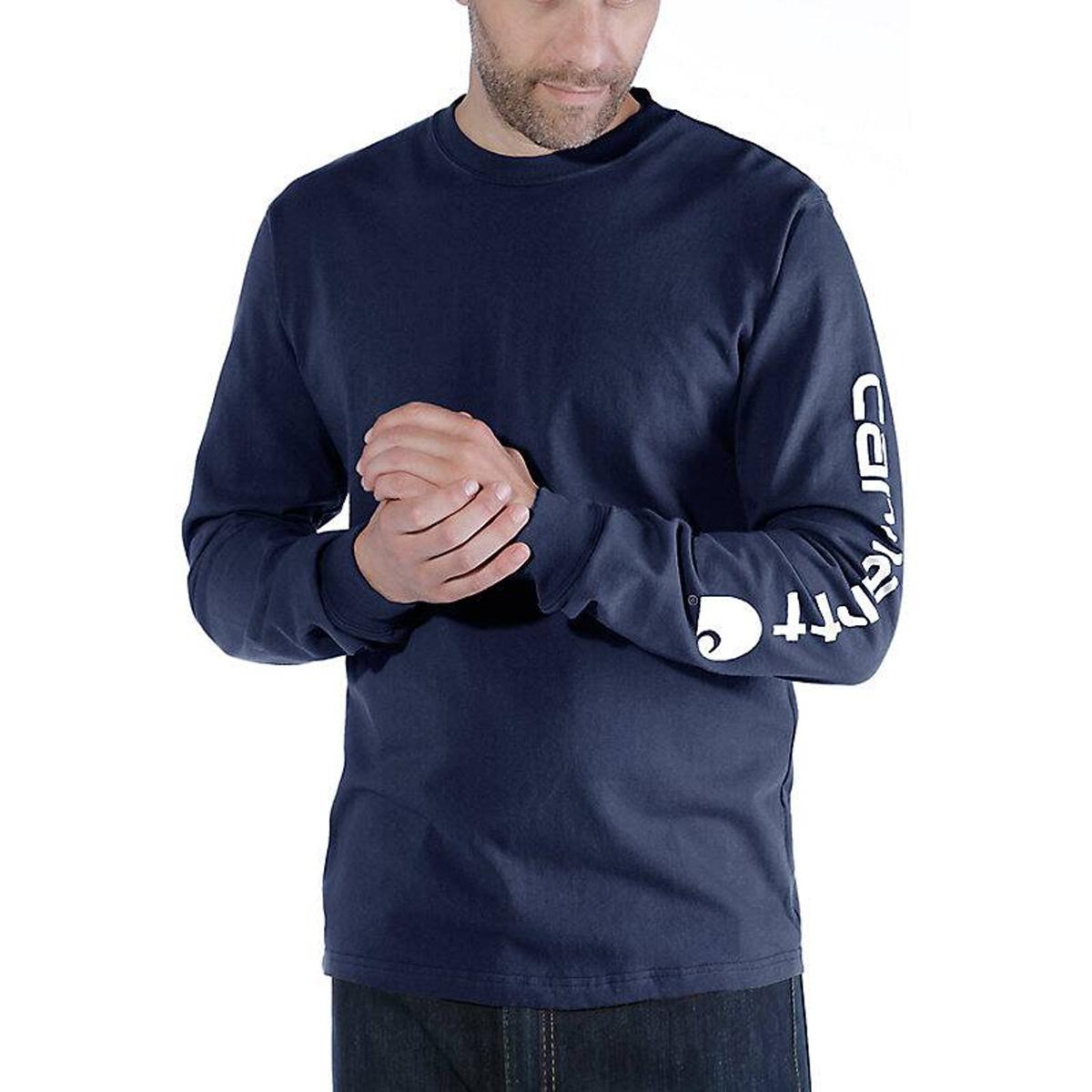 Carhartt Maglia Long Sleeve Navy - 1