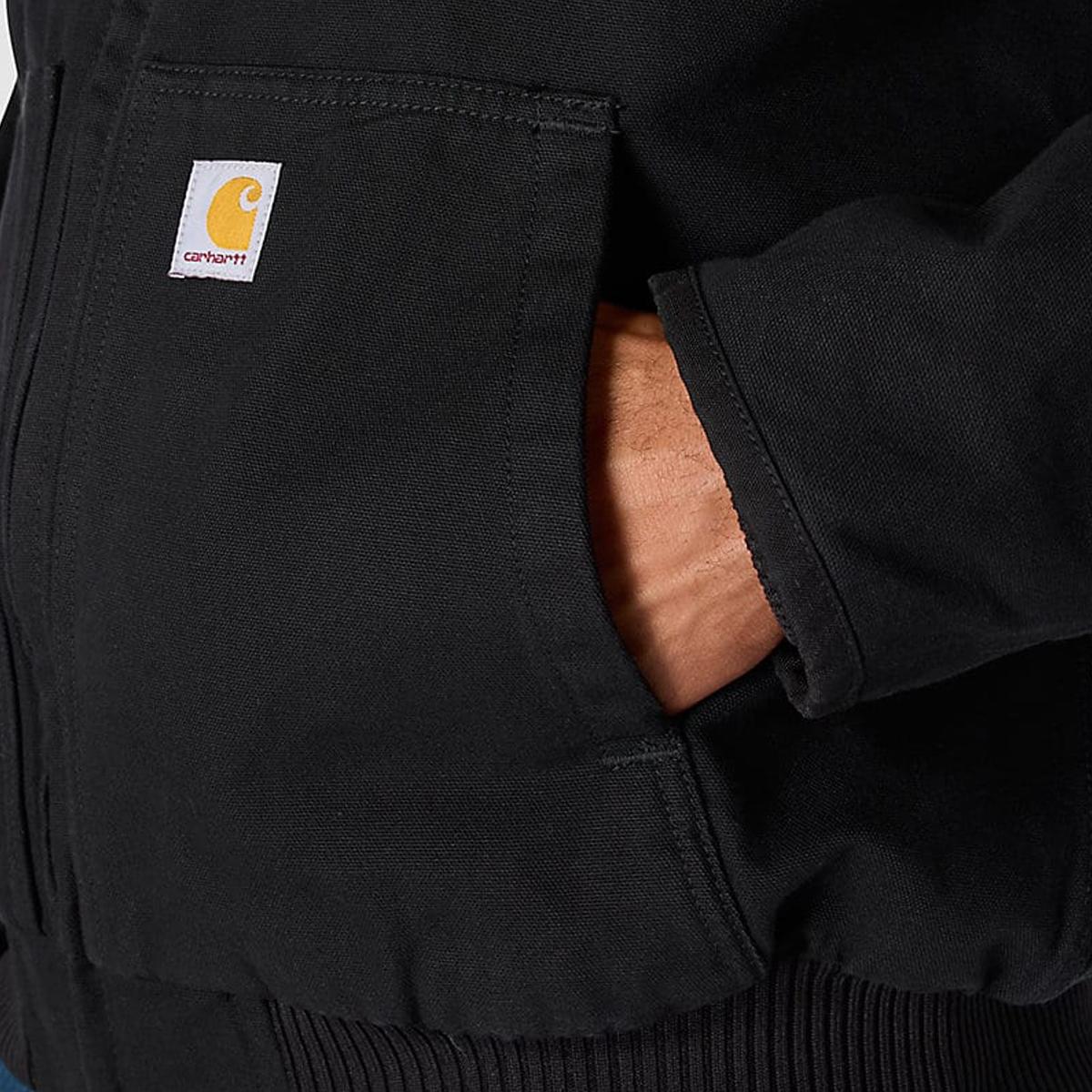 Carhartt Giacca Duck Active Black - 5